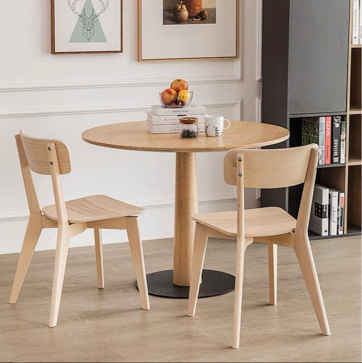 LONNIE Modern Oak Wood Dining Chair