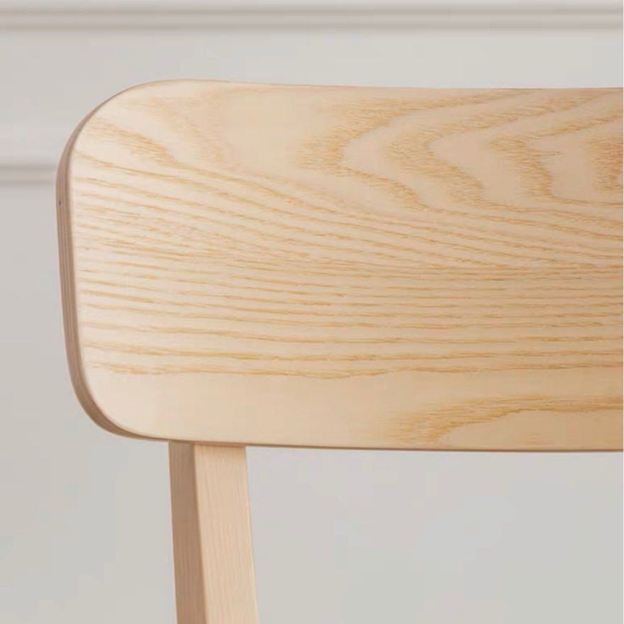 LONNIE Modern Oak Wood Dining Chair