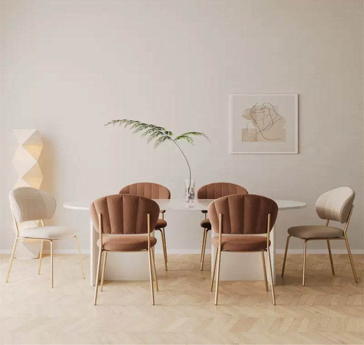 NAMOR Modern Velvet Dining Chairs