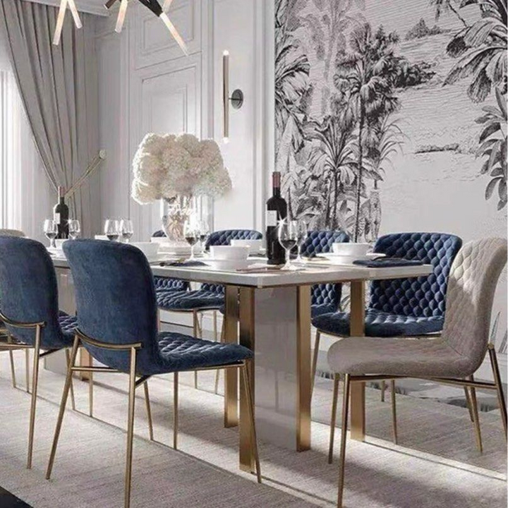LARF Luxurious Velvet Dining Chair