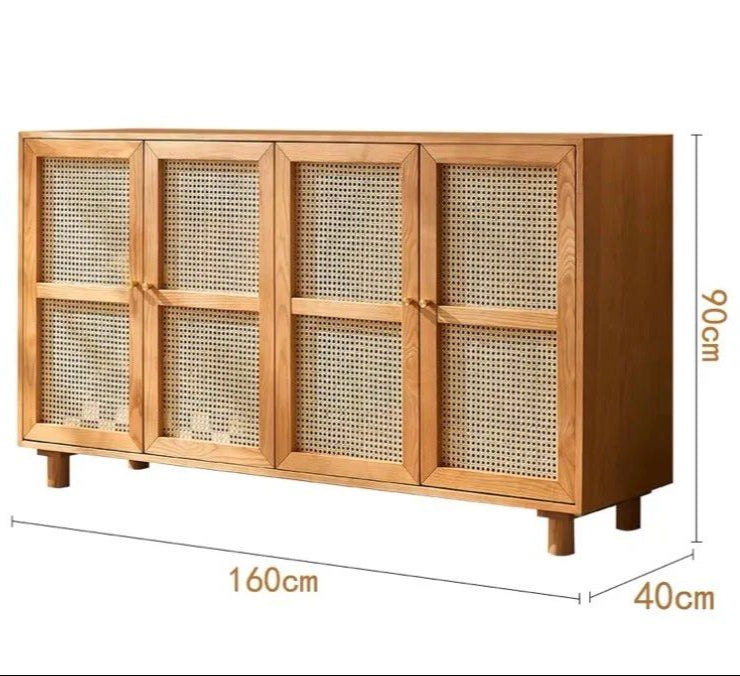 SASHA Rattan Sideboard