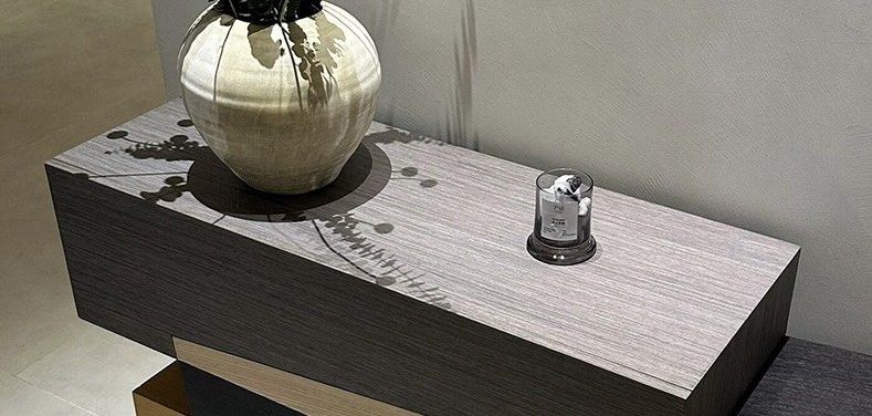 MAGDA Modern Solid Wood Console Table