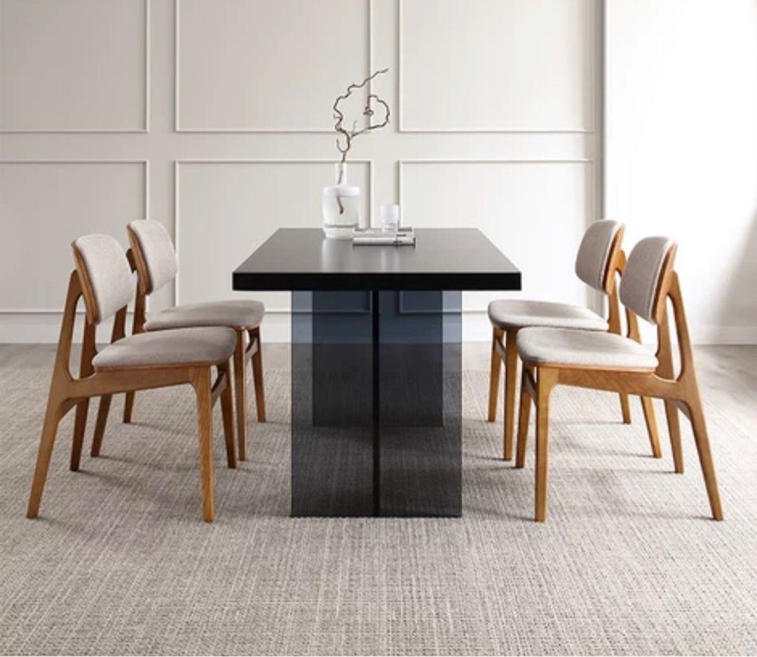 GABBY Modern Oak Wood Dining Chair