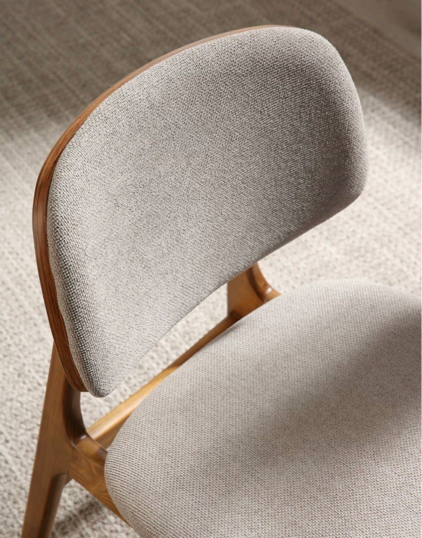 GABBY Modern Oak Wood Dining Chair