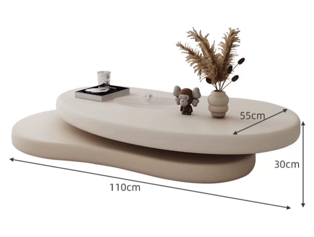 QUIN Japandi Rotatable Coffee Table