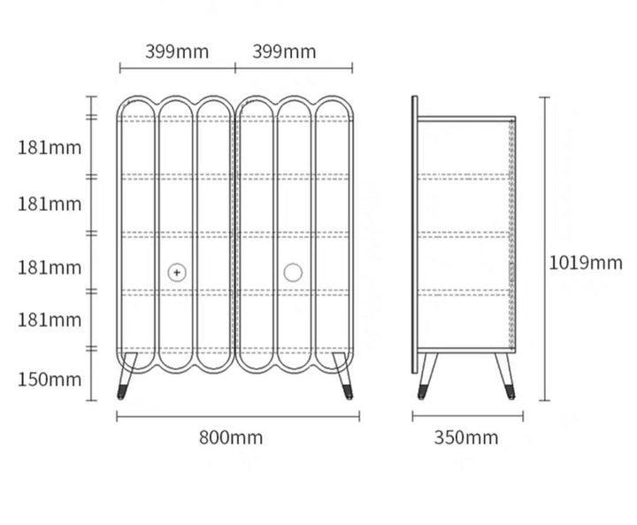 ASENE Modern Shoe Cabinet