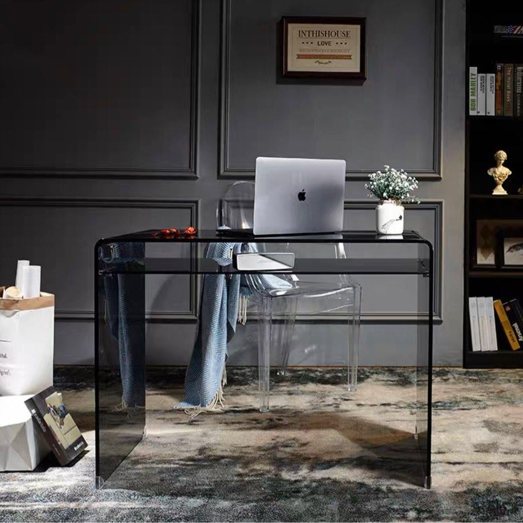 HARVEY Glass Desk