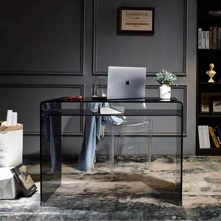 HARVEY Glass Desk