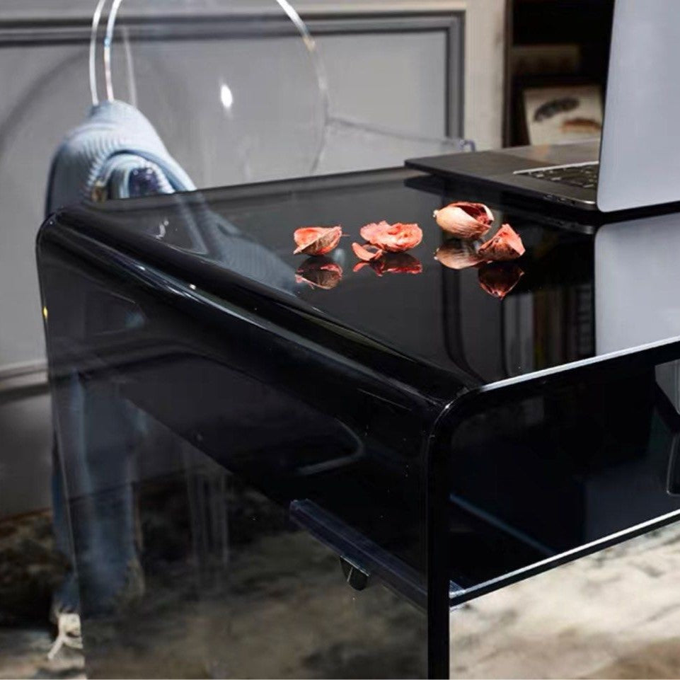 HARVEY Glass Desk