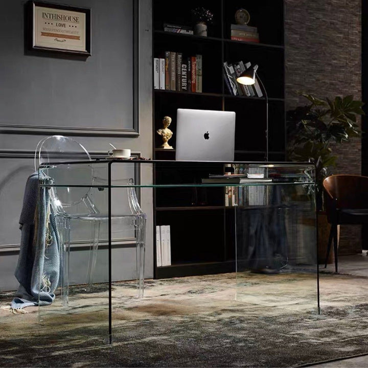 HARVEY Glass Desk