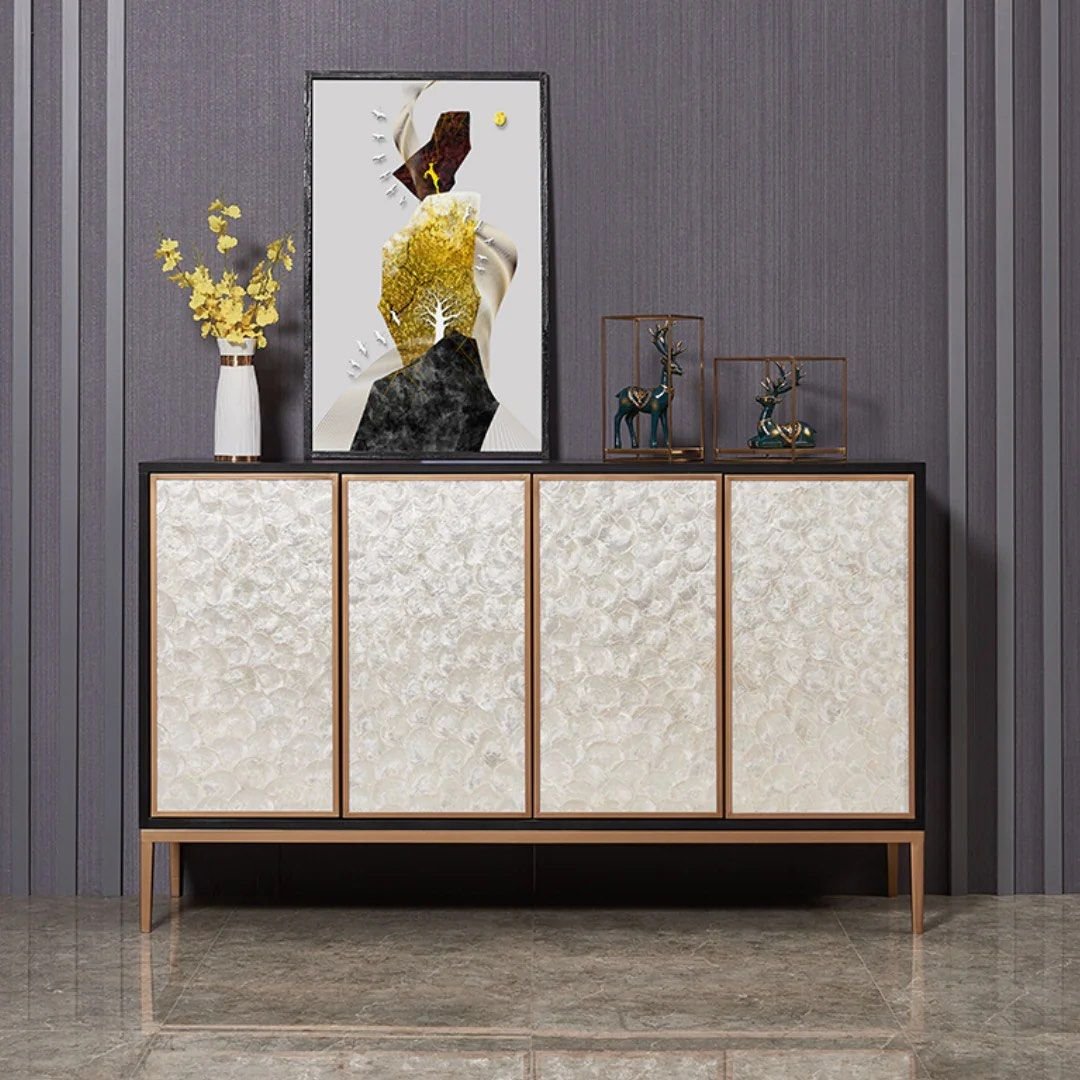 RELKIE Wood Sideboard