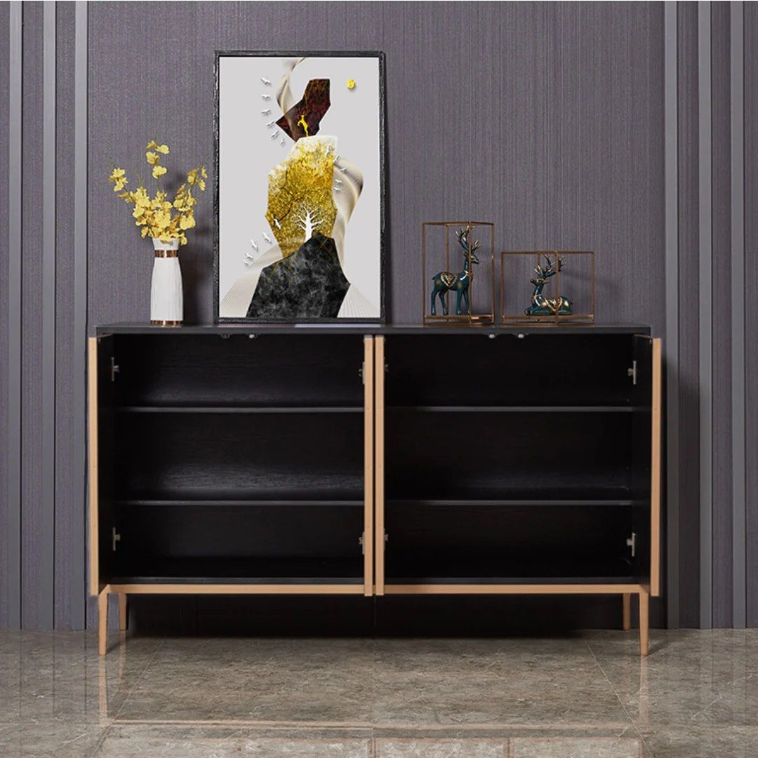 RELKIE Wood Sideboard