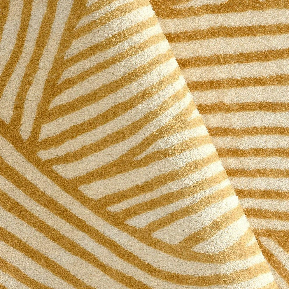 ELSBY Geometric Yellow Area Rug