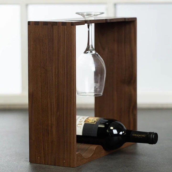 ATECHE Bottle & Glass Rack