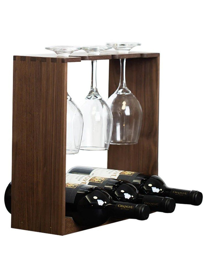 ATECHE Bottle & Glass Rack