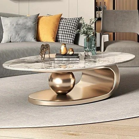 RENNER Modern Marble Coffee Table