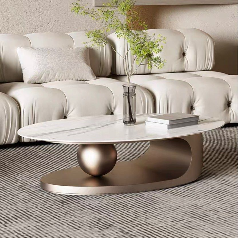 RENNER Modern Marble Coffee Table