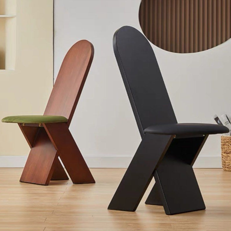 NORRIN Mid-Century Solid Wood Dining Chair