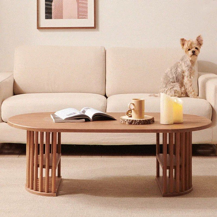 AURIS Scandinavian Solid Wood Coffee Table