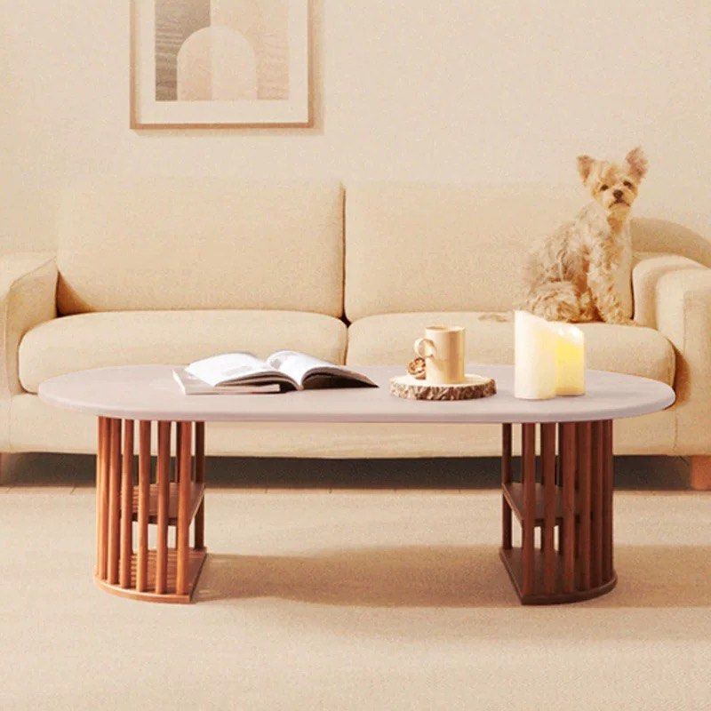 AURIS Scandinavian Solid Wood Coffee Table