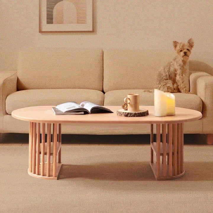 AURIS Scandinavian Solid Wood Coffee Table