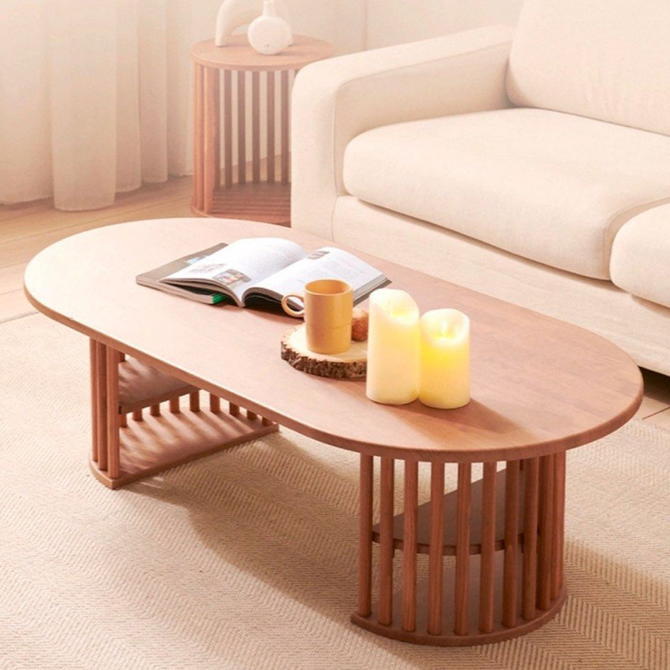 AURIS Scandinavian Solid Wood Coffee Table