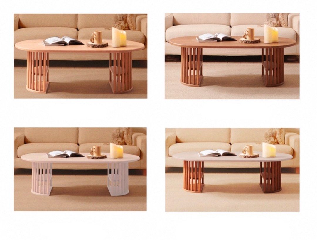 AURIS Scandinavian Solid Wood Coffee Table
