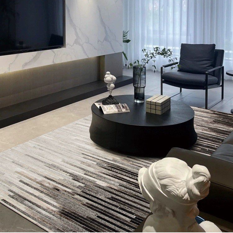 BIFUR Modern Cowhide Leather Rug