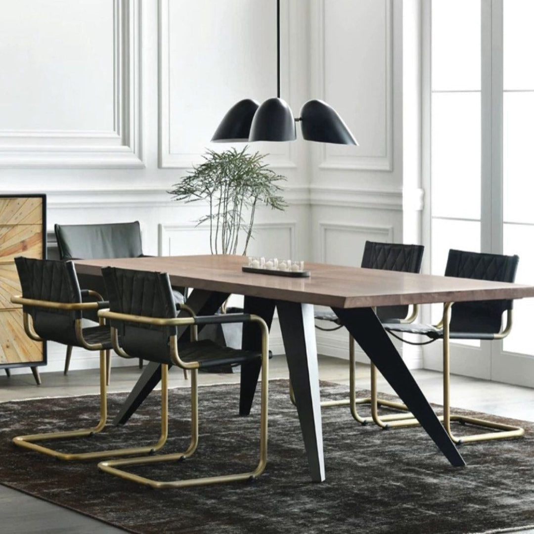 HOPKINS Modern Solid Wood Dining Table