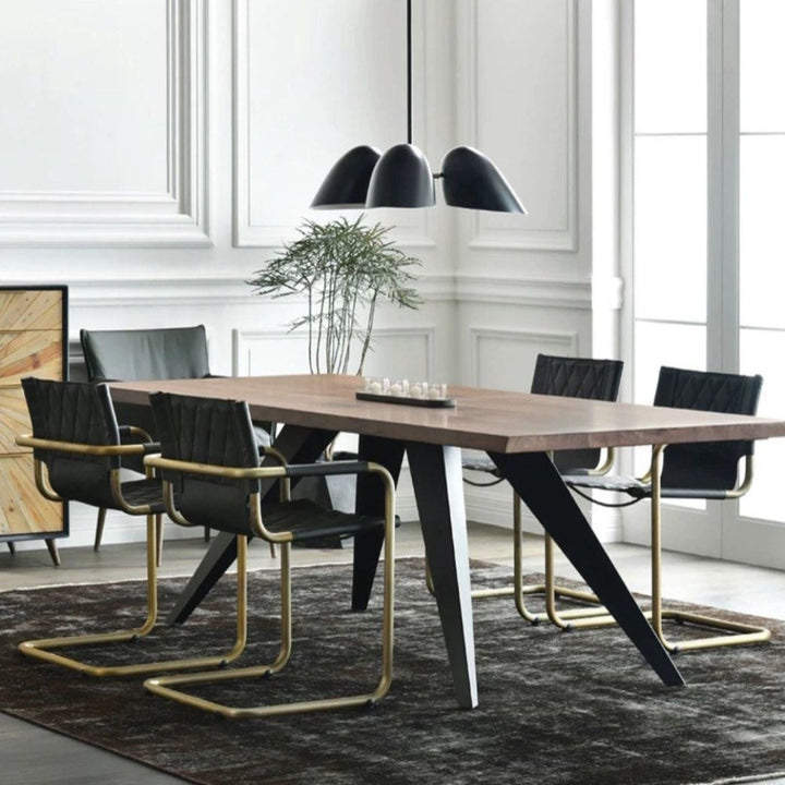 HOPKINS Modern Solid Wood Dining Table