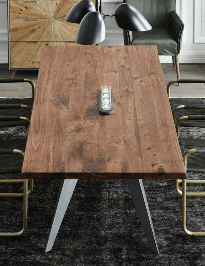 HOPKINS Modern Solid Wood Dining Table