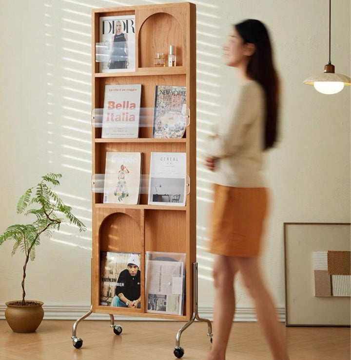 TEREZA Solid Wood Mirror Display Stand
