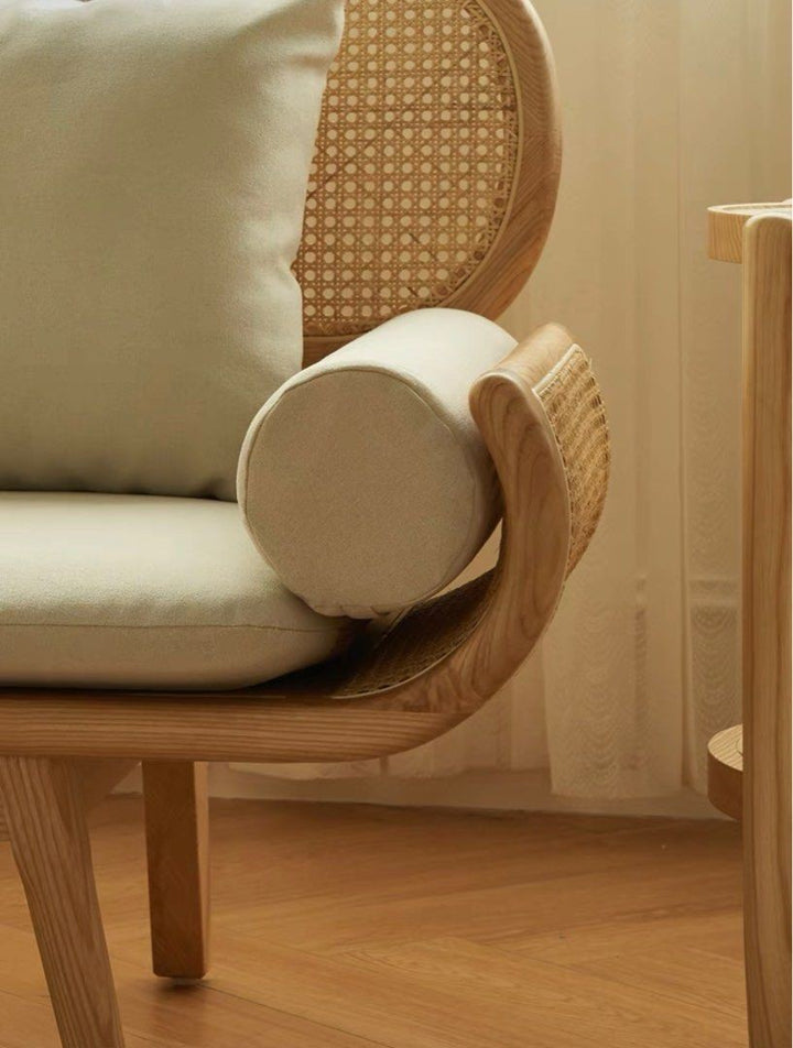 BELMORO Modern Rattan Sofa