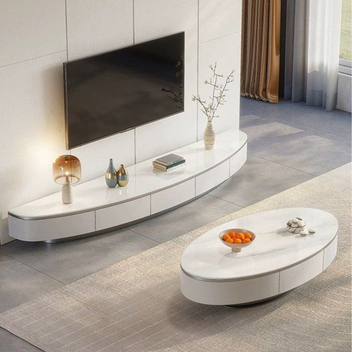 SABYN Modern TV Console & Coffee Table