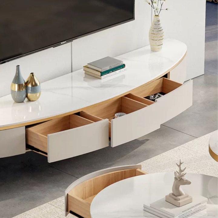 SABYN Modern TV Console & Coffee Table