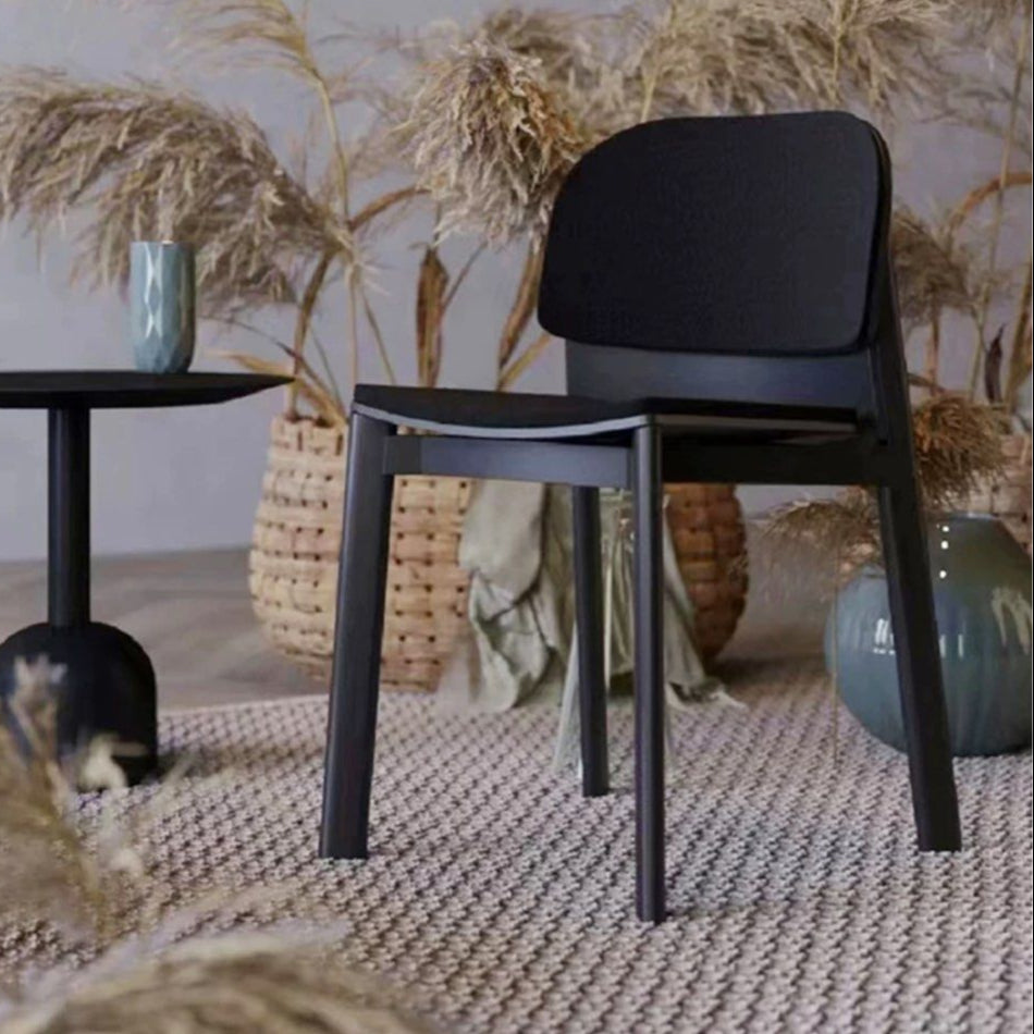 HUNKEL Modern Solid Wood Dining Chair