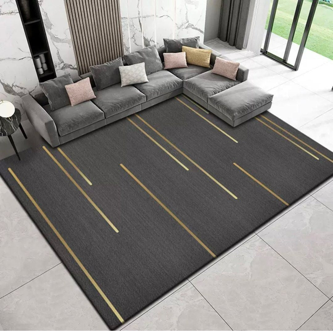 TORSBY Gold Lines Rug