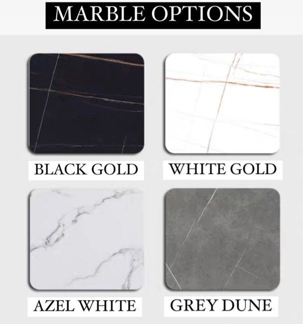 AZELE Marble Desk