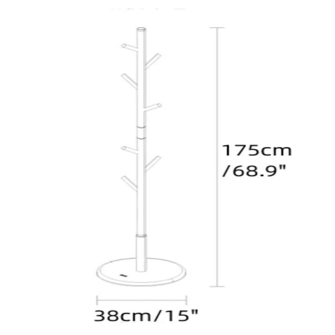 BERK Bamboo Coat Rack