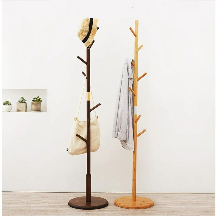 BERK Bamboo Coat Rack