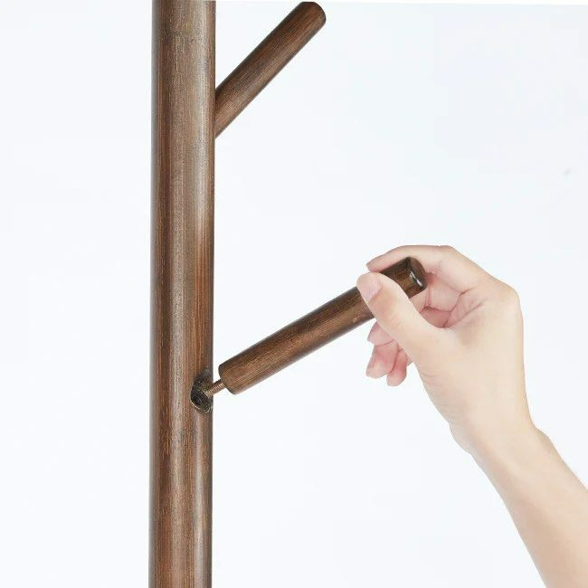 BERK Bamboo Coat Rack