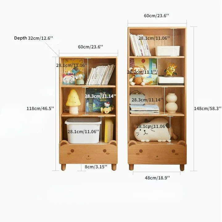 INGRID Kid’s Storage Bookshelf