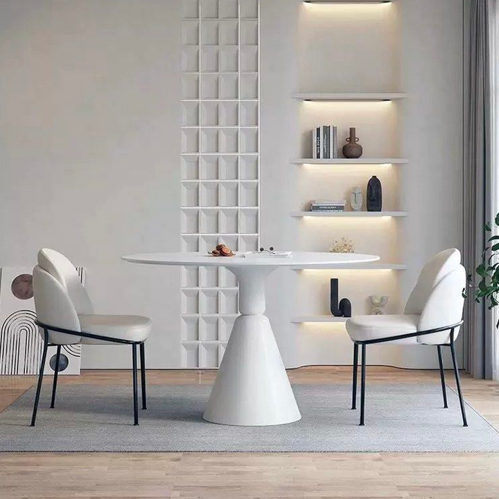 NOELANI Modern Sintered Stone Round Dining Table