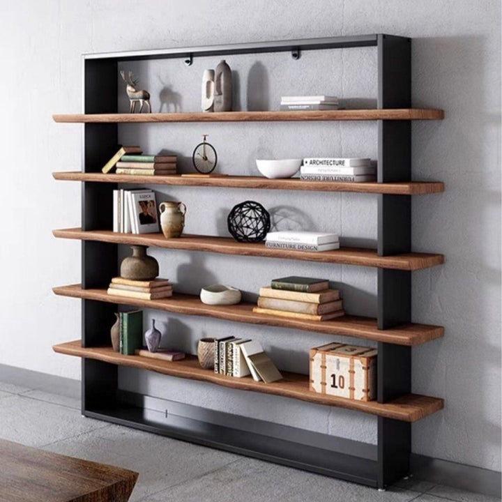 EUNICE Industrial Pine Wood Shelf