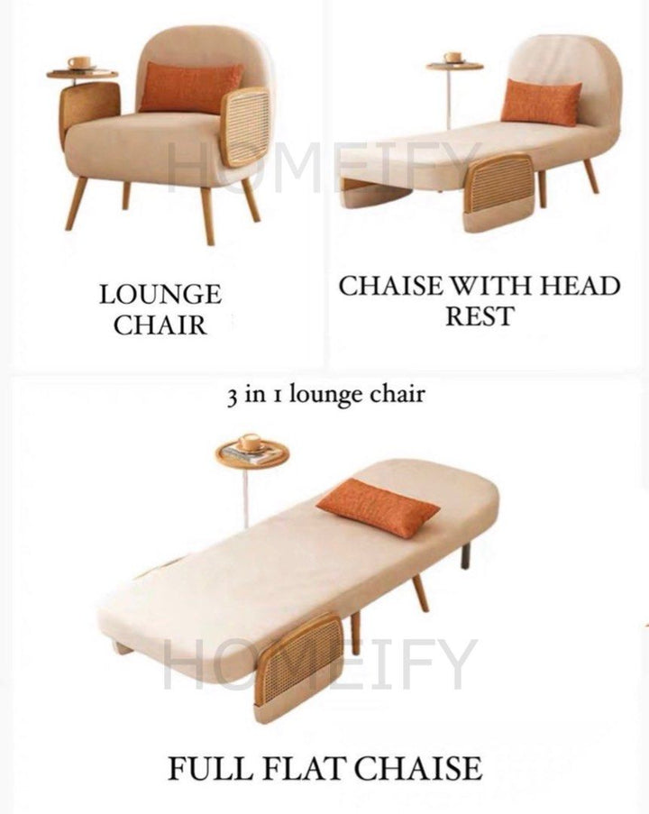 ASTRID Modern 3 in 1 Lounge Chair