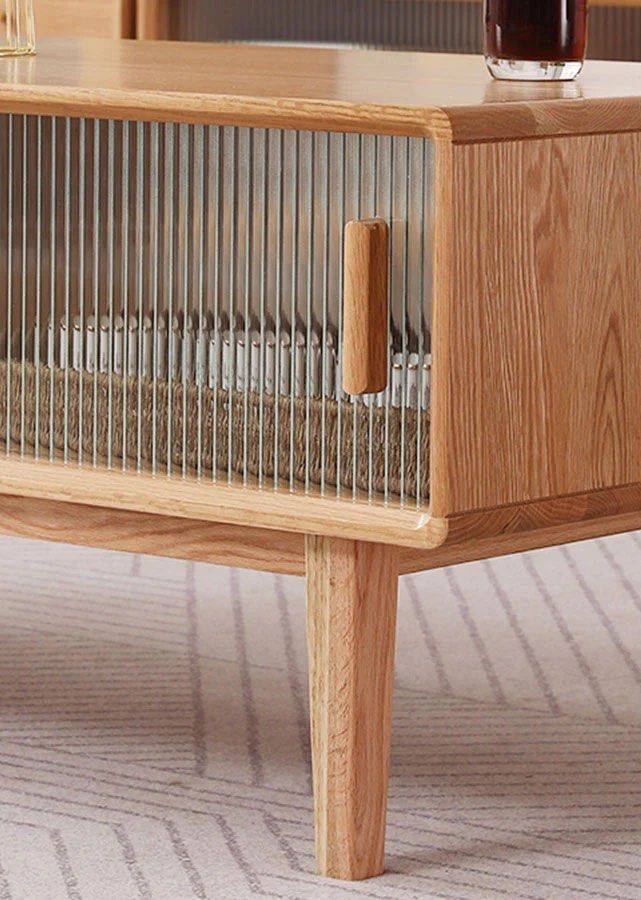 GARRETT Solid Wood Coffee Table