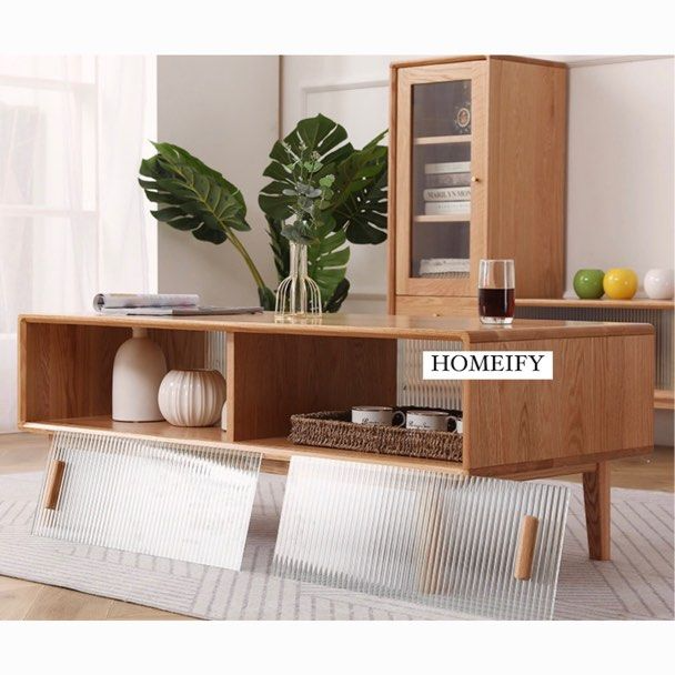 GARRETT Solid Wood Coffee Table