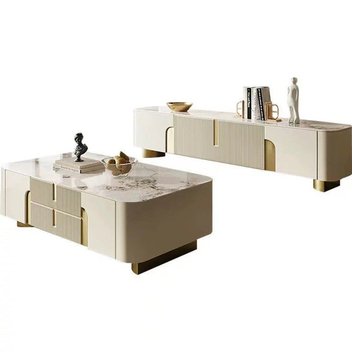 BAYJE Modern Sintered Stone TV Console