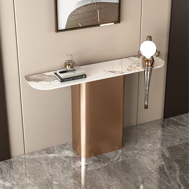 VASHTI Modern Sintered Stone Console Table
