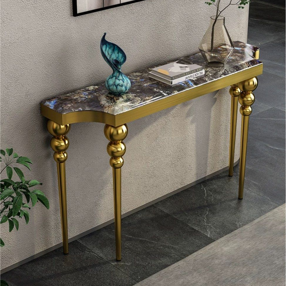 OSIRIS Modern Crystal Console Table
